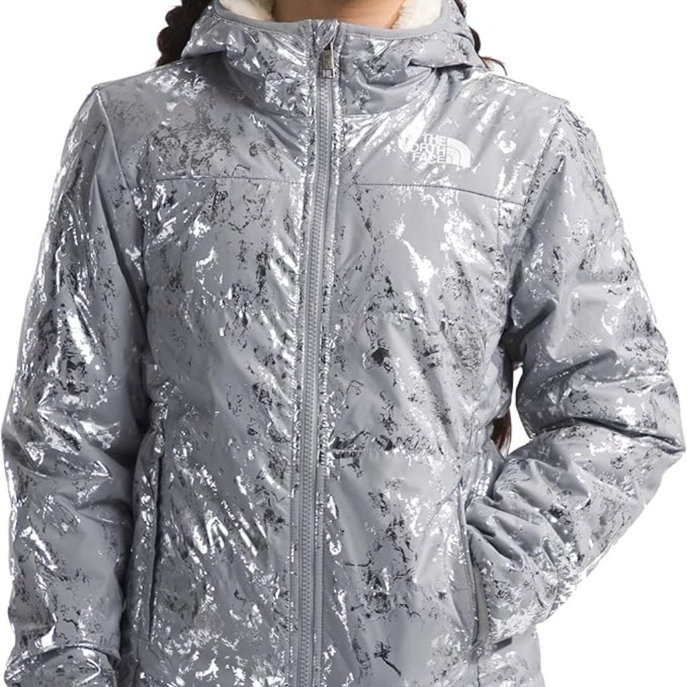 The North Face Girls' Reversible Mossbud Swirl Parka
